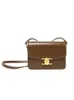 High -End -Designer -Taschen für Frauen Celli Womens Springsummer Gene Ledertasche für Frauen mit Grad Western Style Box Crossbody Tofu Tasche Original 1: 1 mit echtem Logo, Box