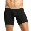 Shorts masculinos roupas de banho de banho de banho machado elástico rígido cintura baixa bolsa bolsa de natação elevador elevador de calcinha de ginástica de ginástica de ginástica Fitness