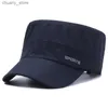 Visors Quick Dry Military Hats For Men Summer Flat Top Baseball Caps Women Outdoor Army Cap Mesh Breathable Casquette Militaire Y240417