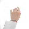 Link Bracelets Light Blue Bracelet Female Irregular Epoxy Texture Niche High Sense Accessories Luxury