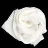 100% Pure Silk Plain White 8mm Habotai Hand Rolled Lady Long Silk Scarf för målning och färgning 240323