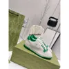 Designerschuhe Mac80 Sneaker Casual Classic Letter G Sneakers Herren Damen Schuh hochwertige gestickte schwarz weiße grüne gestreifte Wanderkleid Sneaker