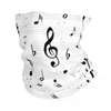 SCARPRI NOTE MUSICA COPERTURA BANDANA COPERTURA NASTALE STAMPATA MASSIONE BALACLAVA SCARPA AMBIAMENTO MULTI USA MULTISO UNISEX UNISEX ADULTO