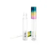 Bouteilles de rangement Cosmetics Cosmetics Emballage de gloss à lèvres 3 ml Gradient octogone transparent Liquide Lip Bleins Tabrives
