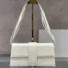 Bags Diagonal Niche Cowhide Tassel Single Crossbody High-end Portable Small Square Underarm
