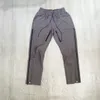 Pants Men Women 2024fw Jogger Trousers Black Grey Zippers