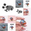 Cartoon Accessoires Abenteuer Emaille Pins benutzerdefinierte Comedy Animation Broschen Revers Abzeichen Witzige Schmuck Geschenk für Kinder Freunde Drop del dhuow