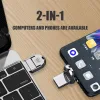 Drives USB 3.2 OTG XIAOMI Original Metal 2TB U Disk Drive 2 IN 1 256G DualUse Flash Pen Drive 2TB Pen Drives 1TB 512GB Type C Adapter