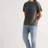 Летняя мужская футболка дизайнер T Рубашки повседневные свободные короткие рукава графики футболки с уличным