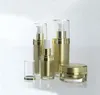 Storage Bottles 30ml Pearl White Eye Shape Pump Bottle Lotion Emulsion Serum Essence Foundation Moisture Toner Whitening Cosmetic Packaging