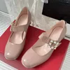 Dress Shoes 2024 Runway Crystal Wedding Diamond Sequined Cloth Sandals Chunky Heels Round Toe Ladies Pumps Party Women's