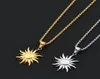 Bijoux hip hop jowrie de soleil Colliers pendants hommes Femmes 18k plaque d'or 70 cm de longue chaîne Collier de conception en acier inoxydable pour cadeaux1890746