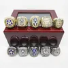 Rugby -Meisterschaftsring Dallas Cowboys Gedenkring -Ring -Set von 5 Herren -Legierungs -handgefertigten Ring