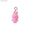 Plush Keychains Kpop Idol NJS Plush Keychain Mini Doll Cartoon Plush Bag Accessories Cute Keychain MINJI HANNI DANIELLE HAERIN HYEIN Y240415