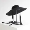 BERETS 202409-HH2007A販売ウールフェルトインシックな冬のファッションモデルショースタイルレディフェドーラスキャップ女性帽子