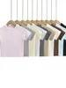 Dames t shirts korte mouwen t-shirt 2024 zomer slanke pasvorm en afslanke solid color mode sexy tees vl1u