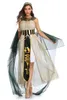 Halloween Pharaoh Cosplay Costume Egyptian Goddess Adult Sized Stage Opera Performance Theme Party Costumes