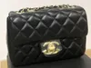 10A Top Tier Quality Jumbo Double Flap Bag Bag Designer 25cm Caviar Caviar Caviar Classic All Black Pres