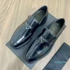 15A Fashion Dress Shoes Platform Low-Top Chunky Casual Leatherl High Heel Black brown Desiger Man Size 38-45