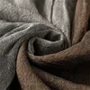 Scarves Designer Patchwork Men Scarf Cotton Linen Autumn Winter Men's Warm Neckerchief Pashmina Casual Male Bufandas Shawls