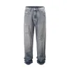 Jeans masculins troubulant trou de pantalones lavées hombre hombre hop hop ropa décontracté y2k pantalon denim pantalon de cargaison surdimensionnée