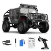 Diecast Model Cars Q121 JJRC RC CAR 4WD Off Road Climbing High Speed ​​Childrens Toy Full Size Remote Control Vehicle Simulation Hummer Car Model J240417