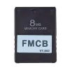 Kort FMCB v1.953 Kortminneskort för PS2 PS 2 Gratis McBoot -kort 8MB 16MB 32MB 64 MB OPL MC Boot Programkort för PS2 PS 2 Programkort