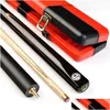 Billard Cues Omin Initiation Series 3/4 Snooker Cue Stick 9,8 mm Affiche arbre en laiton Joix en bois solide Buhandmade Kit Pool Kit Drop délivre otl46