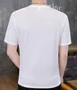 V9606 Camiseta de designer de verão Manga curta Brand de camiseta de luxo masculino Tee mass roupas