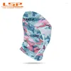 Bandanas LSP Summer UPF50 Anti UV Fishing Mask känner sig andningsbar Snabbtorkande hals Gaiter Scarf Face Riding Outdoor Sport