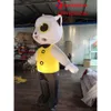 Costumi di mascotte Vendita calda materiale pubblicitario iATABLE Modello di aria da passeggiata umana Can walk the Cat
