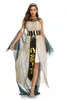 Halloween Pharaoh Cosplay Costume Egyptian Goddess Adult Sized Stage Opera Performance Theme Party Costumes