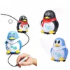 Drawn Line Magic Pet Toy Robot stylo induculaire Animal Suivre la carte de piste noire Auto Selfie Run Cute Electric Gift For Kid 240318