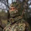 Bandanas twarz MultiCam Bcycle Mask Full Neck Balaclava taktyczny kamuflaż gaiter armia wojenna czapka cp rowerowe bandana holowanie wojska