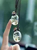 Мини -парфюм бутылка с веревкой для духовного аромата пустое стеклянная бутылка автомобиль домашний декор духи бутылка DH07481133467