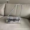 Кирпичная вафельная сумка соткан