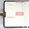 Groothandel Noteerblokken Agenda Planner Notebook Undated Starry Sky A6 Small Diary Flyear dagelijks maandelijkse plan Soft Leather ER 211103 Drop Dhlgd Dhlgd