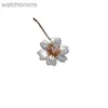 Collier de créateur de marque Vancelfe Luxury Collier SEIKO Edition Clover Petal Collier Christmas White Fritillaria Pendant