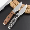 Couteau tactique tactique de haute qualité 9CR18MOV BLADE G10 GANDE OUTTRE DE LA SURDOOR DE SURDOOR EDC EDC HUNTING AVEC CADEAU DE SHEATE pour les hommes