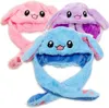 Mignon Bunny Ears Cartoon Hat de peluche d'anniversaire Cosplay Cosplay Gift Children Vêtements Accessoires 8988288