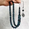 Tasbih künstliches Bernsteinharz Muslim Rosenkranzperlen Misbaha Eid Geschenk Islamischer Masbaha Turkischer Schmuck 33 Gebetskügelchen Armband 240412