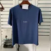 Mens T-shirts män designer skjortor kvinnor t-shirt tshirts kvinna tee för man älskare bokstav kort ärm besättning hals med skoder knapp fas dhwn6