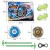 Beyblades Metal Fusion Infinity Nado 3 Série de bataille Gyro Metal Gyro Série originale Combinable ou Splitable 2 Modes Spinning Top Anime Kids Toys Gift L416