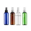 Bottiglie imballaggi all'ingrosso 100 ml di spruzzatore da viaggio per trucco in plastica vuoto Riutilizzabile per contenitore spray per cilotto rotondo per pulire il dhnis DR
