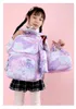 Bolsas escolares 2024 3 PCs Conjunto de mochilas infantis Bolsa de estudante fofa para meninas à prova d'água com lanchonete