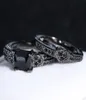 Anelli a grappolo 14K Nero Gold 15 S Obsidian Ring per donne Engage di lusso Bizuteria Anillos Gemstone e Diamond Wedding2595889