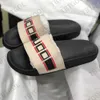 Designer Rubber Slides Women Sandals Non-Slip Summer Slipper With Flower Platform Casual Flip Flops Outdoor Causal Slides With Box No010