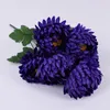 Kwiaty dekoracyjne 1PC sztuczna ofiara kwiatowa Chrysantemum Bud Decorations Akcesoria