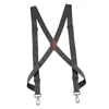 Mens Suspender Heavy Duty Swivel Hooks Elastic Straps X Type Adults Adjustable for Belt Loops Trucker Suspenders Supplies 240401