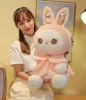 New Gege Rabbit Plush Toys Cute Pink Rabbit Doll Pillow Children's Cloth Doll Doll Manufacturer Wholesale